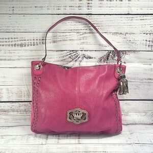 Kathy Van Zeeland Pink Shoulder Bag